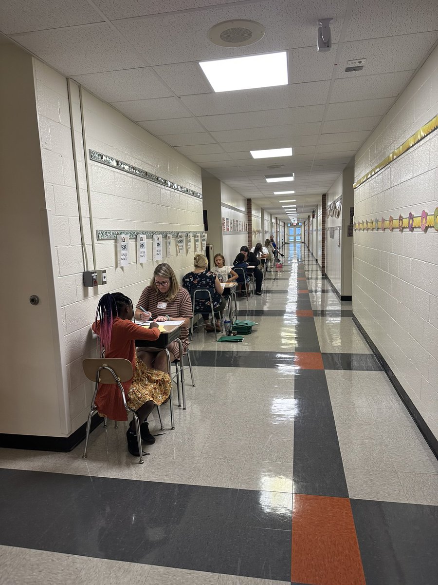 Our amazing literacy staff conducting beginning of the year testing at <a href="/ForgeElem/">Forge Rd Elementary</a>! Getting all the information we can for great instruction!! #ThisIsPalmyra