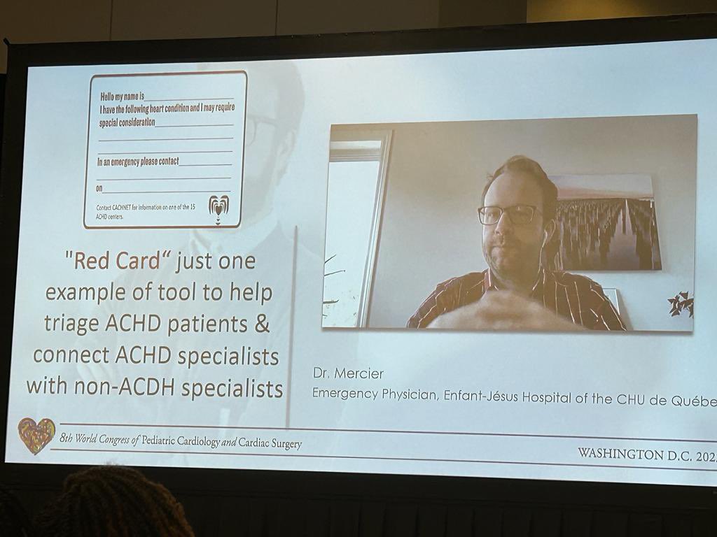 FindACHD's tweet image. Thanks #8thWCPCCS for letting me share our ideas. Creating a safety net or providers - the people #ACHD meet through their life journey - will help keep patients in care. Collaboration is key.
