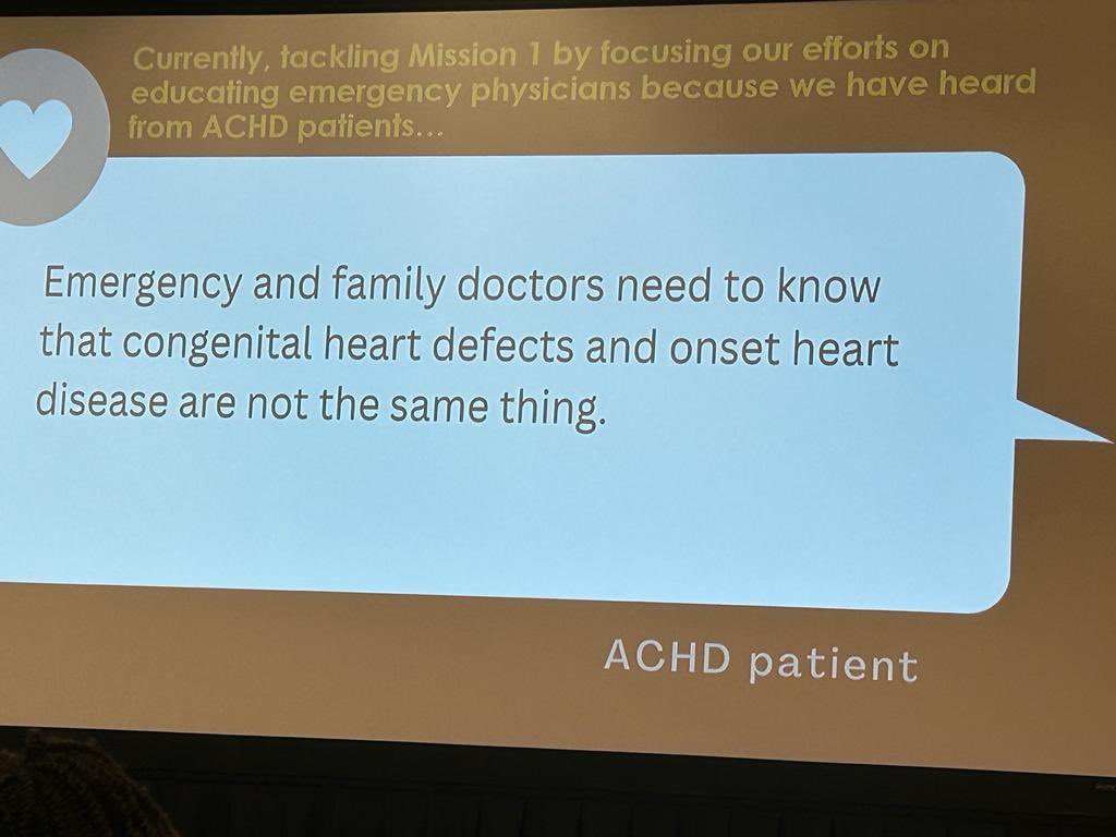 FindACHD's tweet image. Thanks #8thWCPCCS for letting me share our ideas. Creating a safety net or providers - the people #ACHD meet through their life journey - will help keep patients in care. Collaboration is key.