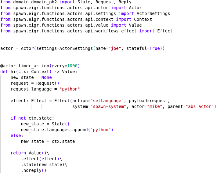 sleipni_r's tweet photo. The simplicity of Python with the power of Erlang.
https://t.co/jmB3Sfxpbf
#pythonprogramming #eigr #eigrspawn #weBeamTogether #MyElixirStatus https://t.co/Du3wAzPqHF