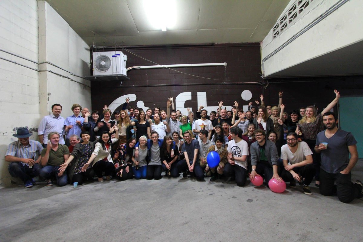 Happy 20th birthday to <a href="/fbiradio/">FBi Radio</a>! A Sydney institution like no other, run by the most passionate people you will ever meet. Everything changed for this Blacktown gal when I stepped through those blue and pink doors. Long live FBi Radio 🎉