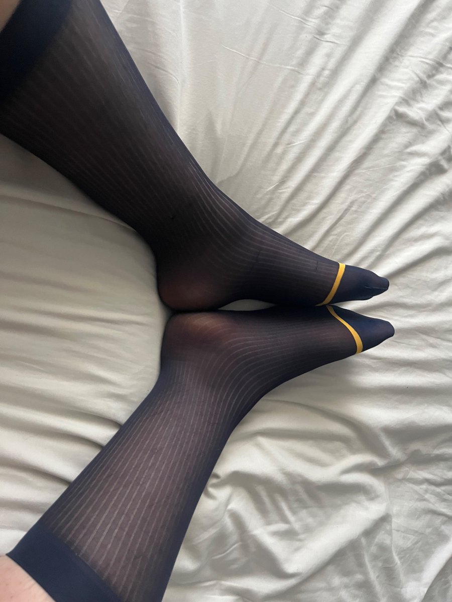 Wearing my favourite sheers and garters today. Wish I had someone to have some sheer fun with… 🧦
