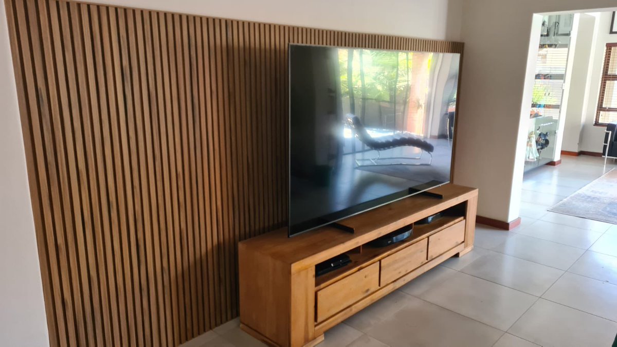 TheCompositeCo's tweet image. Supply + Installation of our 3D-Fluted Wall Panelling ✨

📍 Centurion, Gauteng.
🎨 Natural Oak Colour

Contact us today for your free quotation ⤵

📲 +27 10 025 3559
📩 Quote@thecompositecompany.co.za
🌐 thecompositecompany.co.za
.
.
.
#pvcwallpanels #wallcladding #flutedpanel