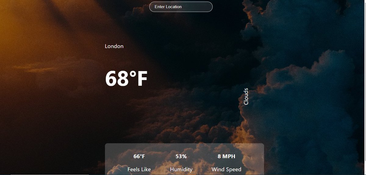 yervala9972's tweet image. 🌦️ Excited to unveil my new Weather API built with React JS! 🌈 Stay informed with real-time weather updates, forecasts, humidity, and wind speed. Designed for simplicity and seamless integration. Follow for updates! ☀️🌧️ #WeatherAPI #ReactJS #WebDevelopment