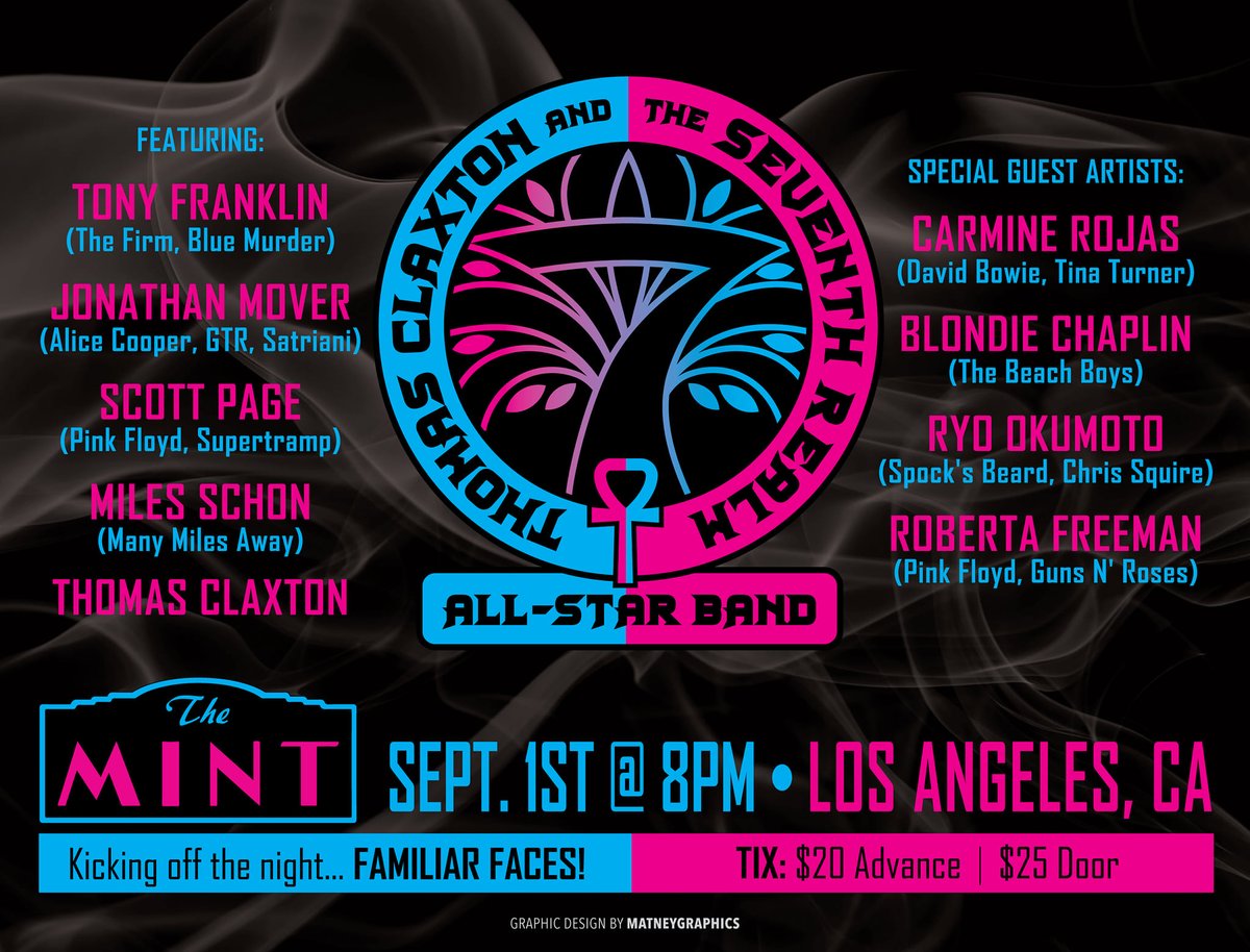 If you haven't seen this 'super group' before, head over to @MintLA this Friday (Sept. 1) for a mind-blowing night of music.