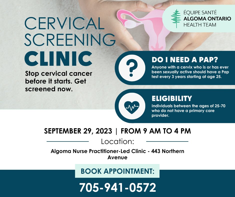 AlgomaOHT's tweet photo. Visit https://t.co/rpKzIgmRaE or call 705-941-0572 to book your appointment now! https://t.co/whcYzvzK3i