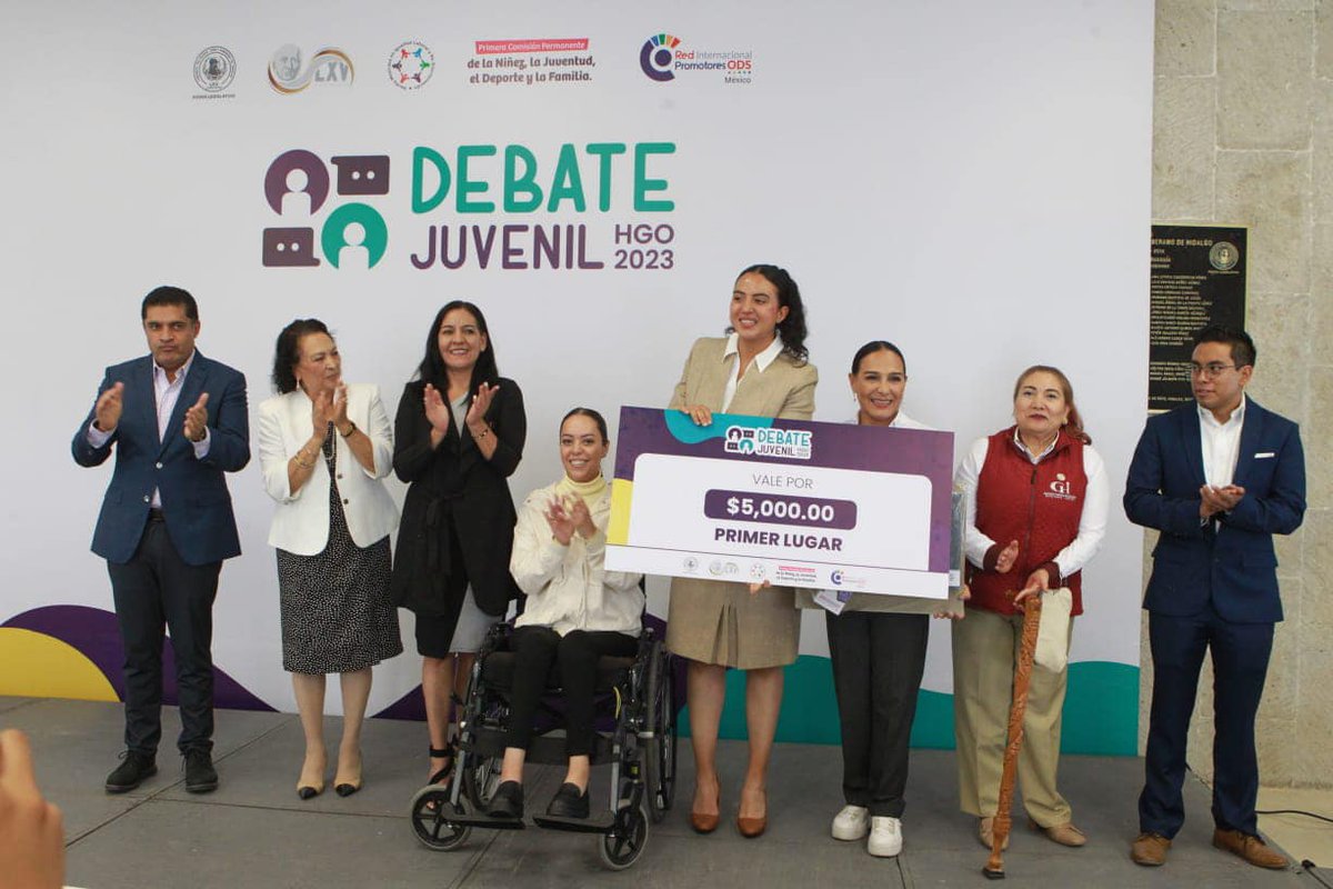 📷Les compartimos algunas fotografías de la participación de Promotores ODS México como jurado calificador en el #DebateJuvenil Hidalgo 2023 en el Congreso del Estado de Hidalgo. 
Agradecemos al Congreso del Estado de Hidalgo por la invitación.

#Agenda2030 #ODS #Hidalgo