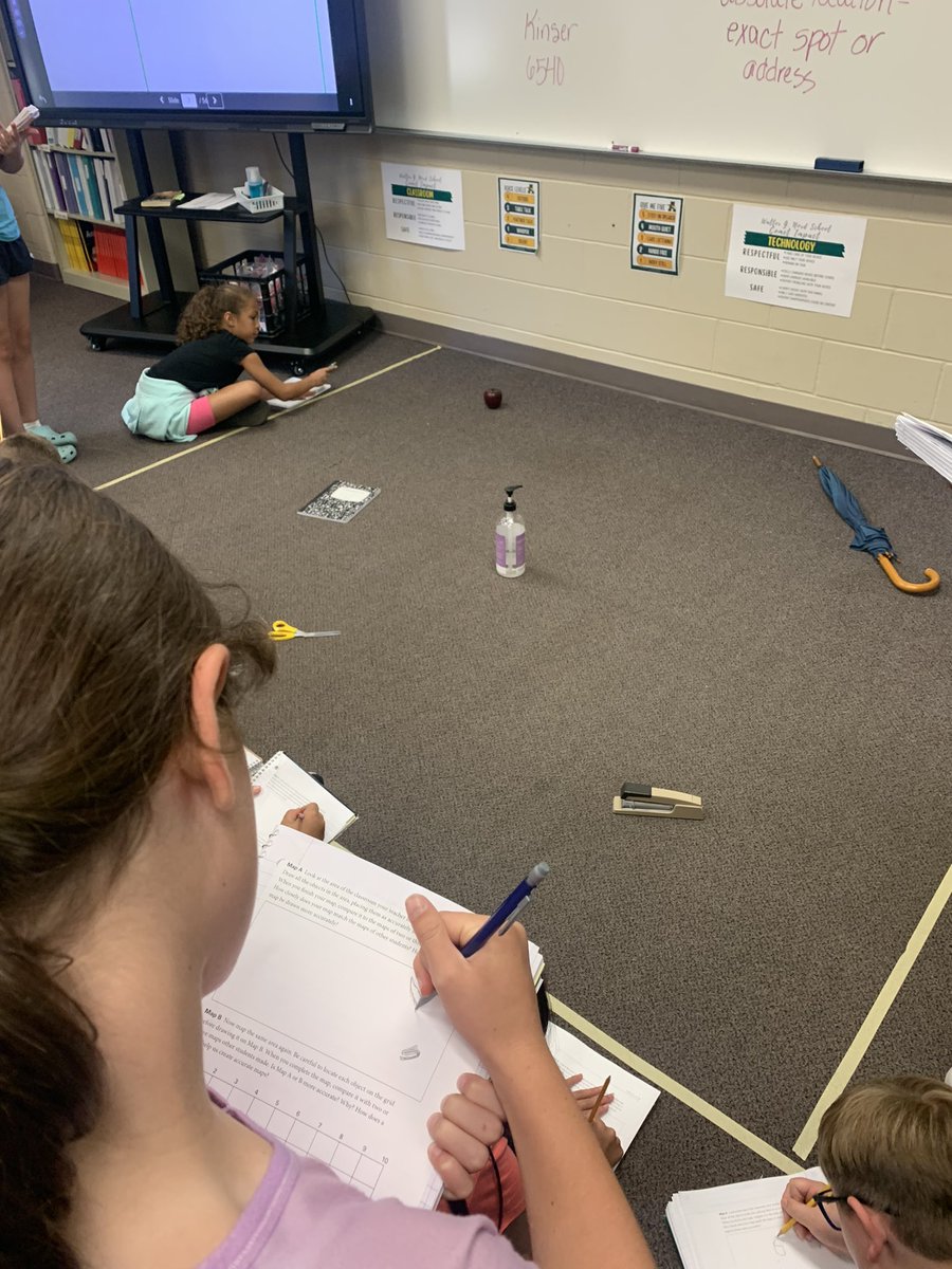 mrs_kinser's tweet image. Using relative location to describe an object’s placement. #mapskills