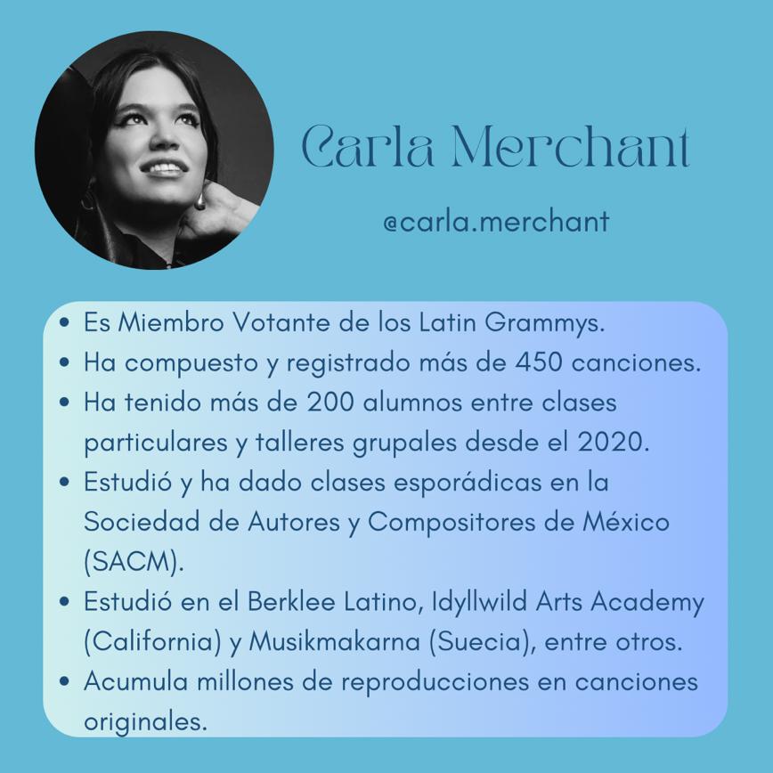 “Imaginario de canciones”

Taller intensivo de composición de canciones 

13, 14 y 15 OCT

CUPO LIMITADO

¡Nos vemos en clase!

#taller #cdmx #musica #canciones #clases #songwriting #composición #compositora #cantautor #cantautora #soypablorivera #pablorivera

<a href="/CarlaMerchant/">Carla Merchant</a>