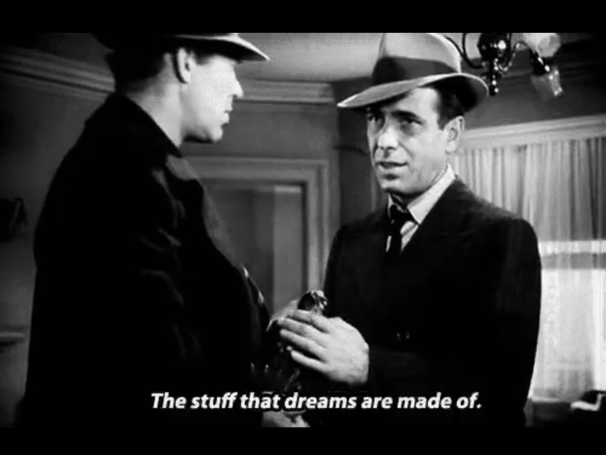 My favorite film of all time #themaltesefalcon