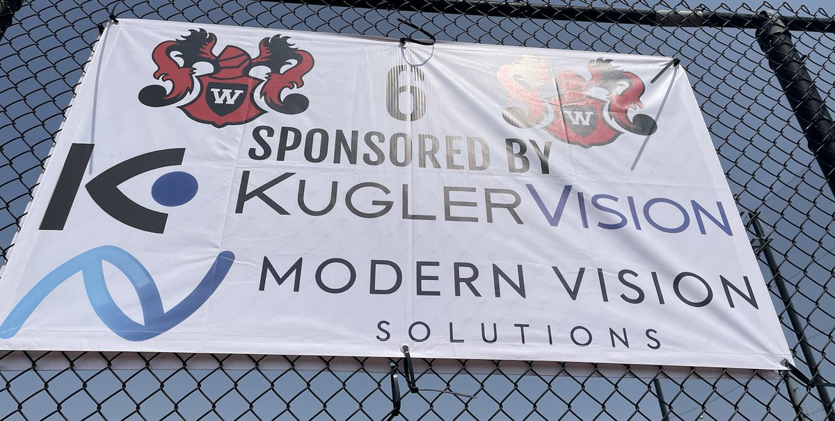 Today we begin recognizing our 23/24 Court Sponsors.  A Huge Thanks to <a href="/KuglerVision/">Kugler Vision</a>.  <a href="/AlexKugler8/">Alexander Kugler</a>  graduated our program last season and left as Westside's all time record holder for wins in Doubles and Singles/Doubles combined!  Evan Kugler is currently Junior on our Varsity!