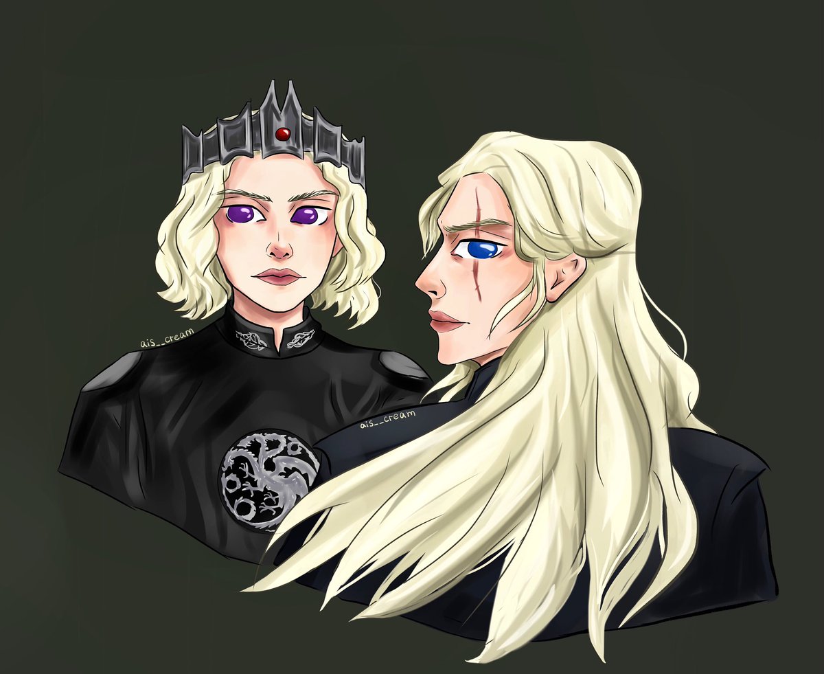 ais__creamm's tweet photo. Aegon &amp; Aemond for @naysoulmate ✨✨✨ #houseofthedragon #hotd #aegond #aemondtargaryen #aegontargaryen #hotdfanart #HouseOfTheDragonfanart #illusrtationart #illustrationartist https://t.co/JTGdTxAQUC