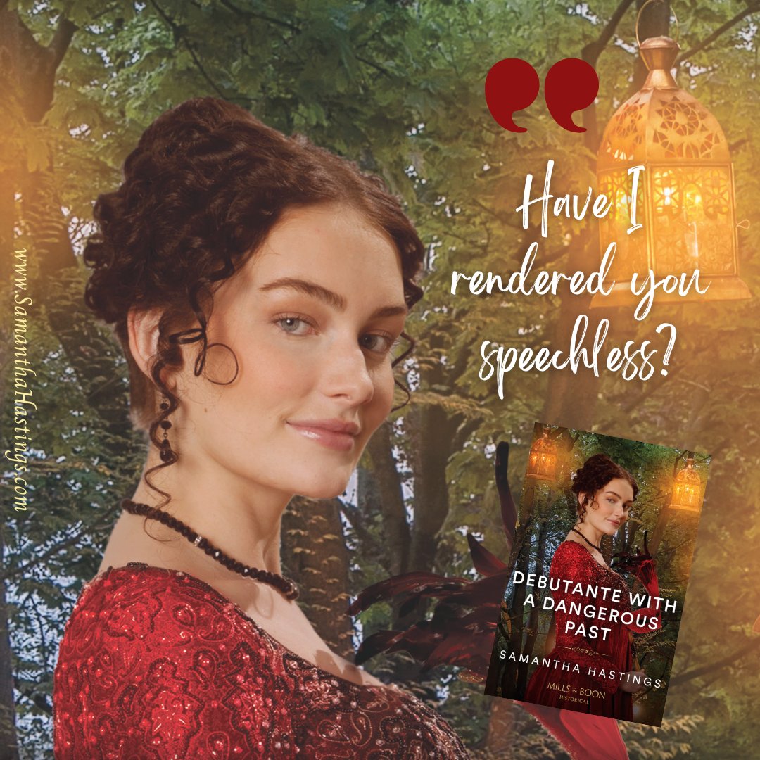 Have you ever been rendered speechless?

Nancy Black has a way with knifes &amp; Lord Matthew Stringham has a way with words. Yet, she renders him speechless. #Smitten

Get your copy of this Sweet Regency romance today!
Amazon: a.co/d/2S0gA41
#RegencyRomance <a href="/HarlequinBooks/">Harlequin Books</a>