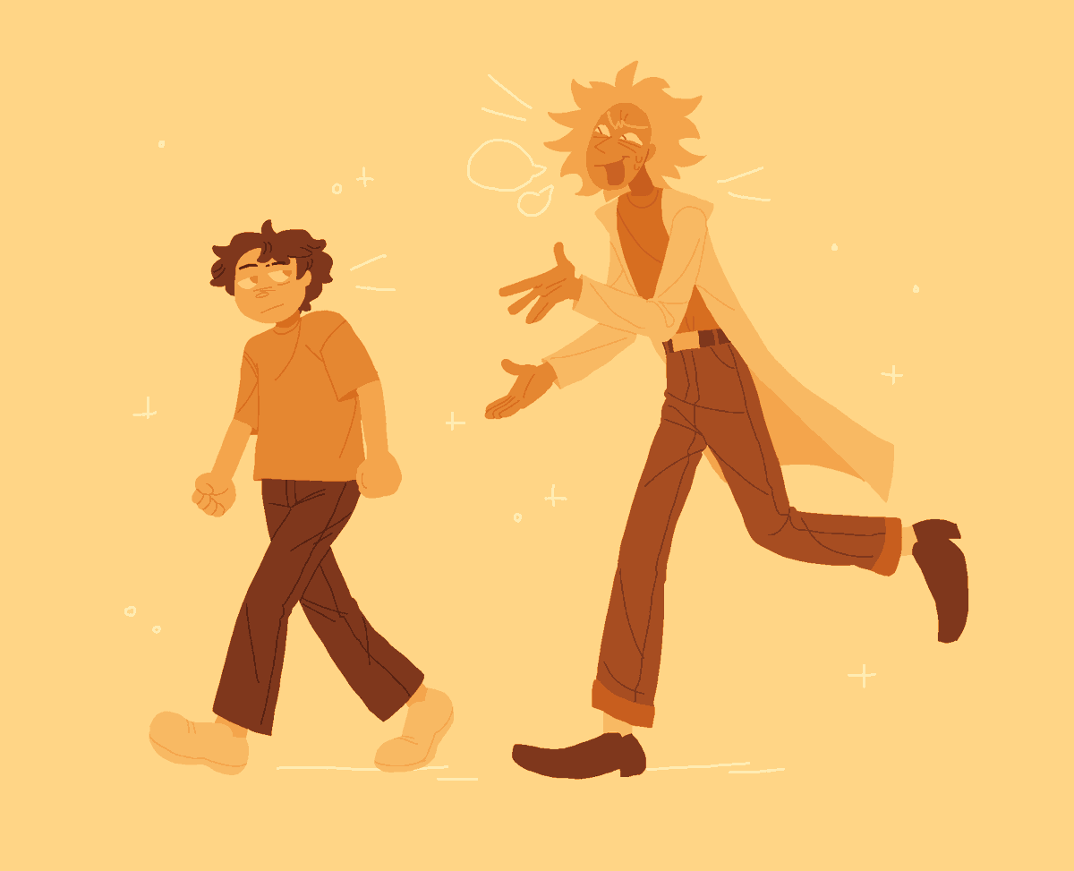 sorrelpaws's tweet photo. accidentally developing each others character https://t.co/1W5uLJrGIl