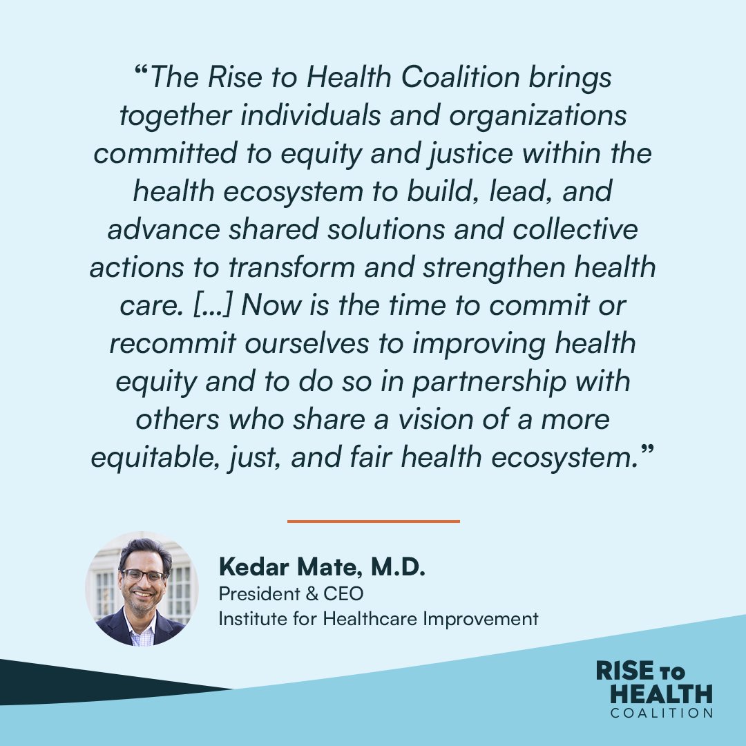Writing in @BeckersHR, @KedarMate from @TheIHI offers advice for #healthcare leaders on how they can recommit to advancing #HealthEquity in the United States. You can read his article at beckershospitalreview.com/health-equity/…