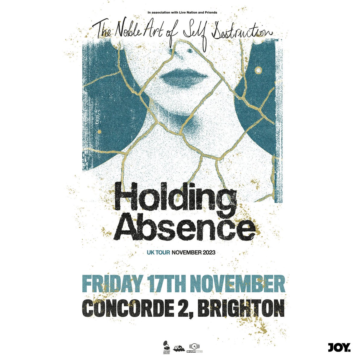 🤘🏻🤘🏻 Selling Fast 🤘🏻🤘🏻 @HoldingAbsence have just realised their fantastic new album 'The Nobel Art Of Self Destruction' and it has got us all super excited for the bands headline show here in November. Tickets are selling fast, so grab yours today...bit.ly/436xnWq