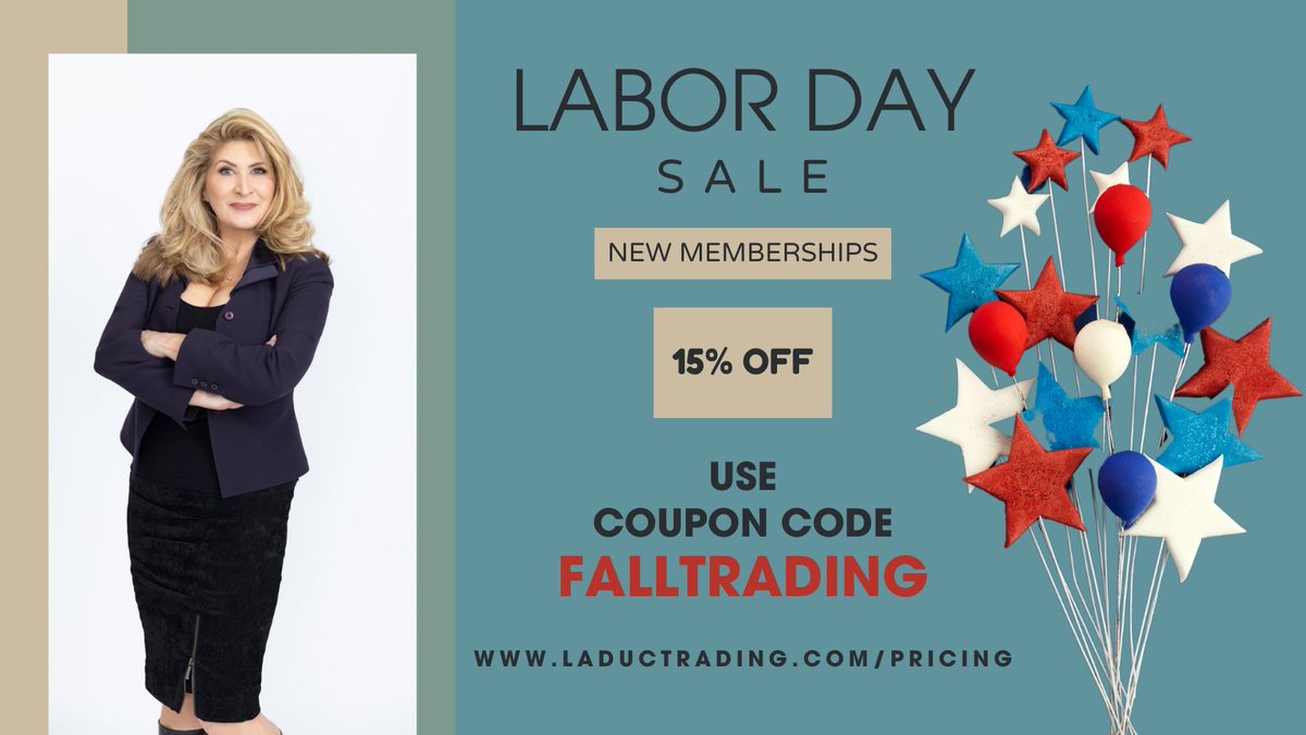 LaDucTrading's tweet photo. Happening now!
➡➡➡ 15% Off All New LaDucTrading Memberships

Use coupon FALLTRADING 

15% off Community 🎙
15% off Club 📈
15% off Edge 🌐

😎 Claim an additional 2 months FREE with Annual pricing

Use the long weekend to dive in and get set up.

INFO: https://t.co/ecndfc0bmk https://t.co/XbY6ilbBe8