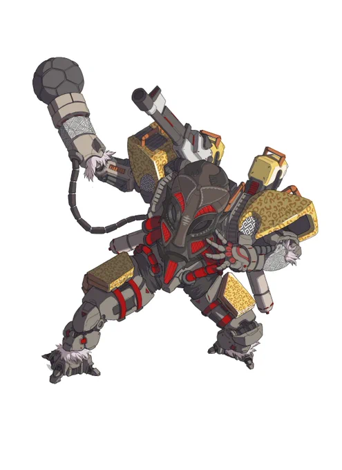 old mecha art 