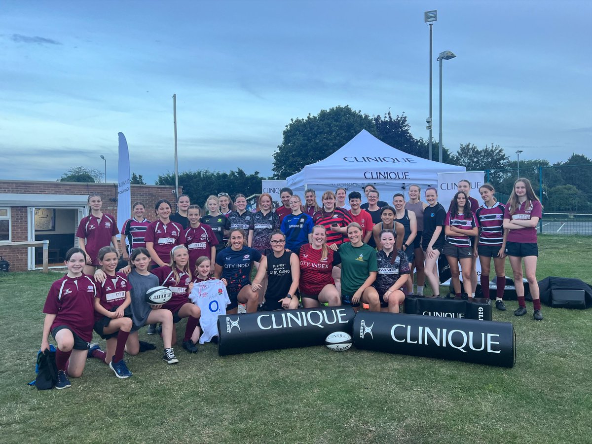 And that’s a wrap! All 4 Clinique #GameFace event days done & dusted 🏉 It has been a heartwarming experience to host these events alongside @Clinique_UK & lead ambassador @hollyaitchison_ (& other special guests)!