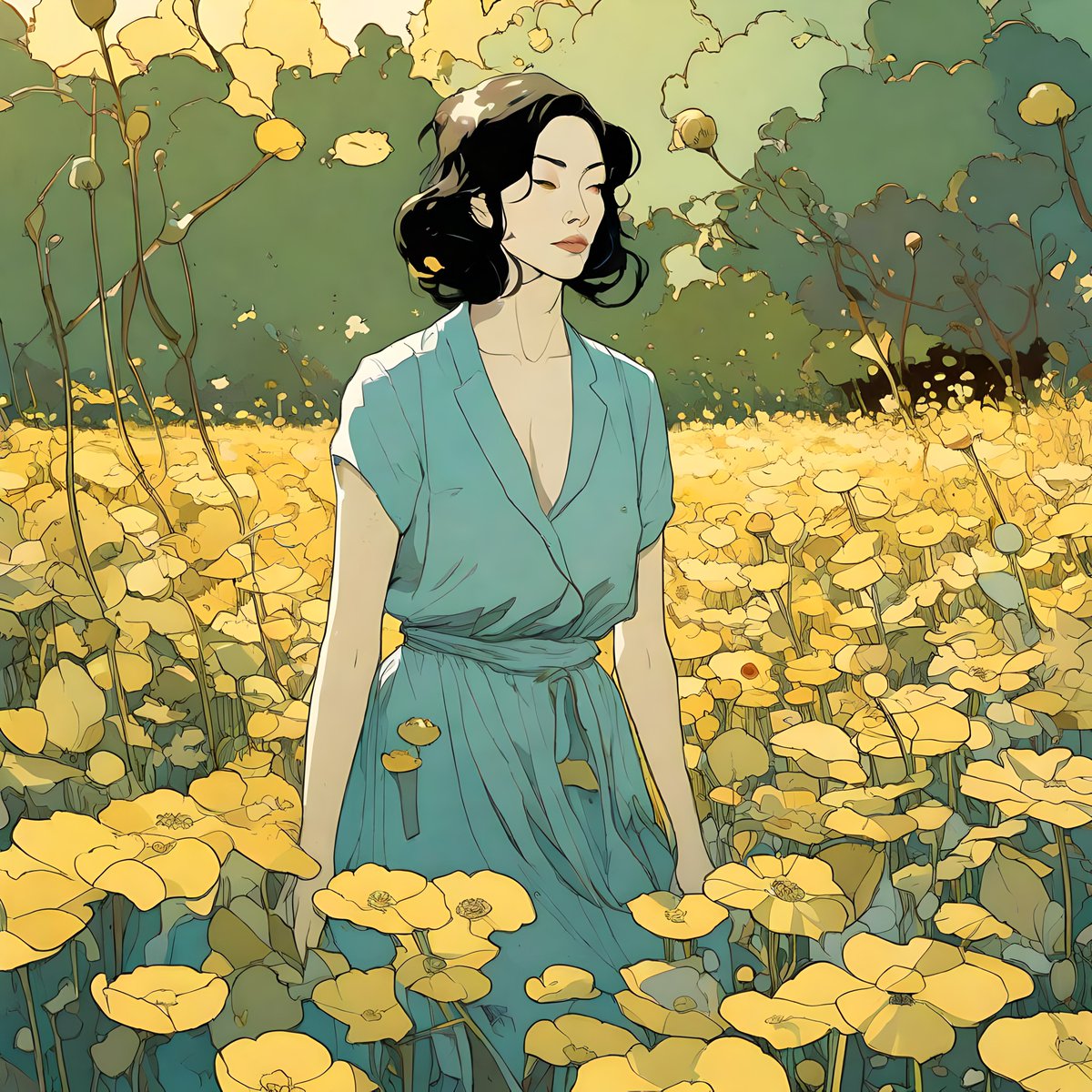 karmapyrin's tweet image. Today's artist: Tomer Hanuka, bluewillow edition
en.wikipedia.org/wiki/Tomer_Han… 
All images by bluewillow.ai 
#AIArtworks #aiartist #aiartcommunity #aiartists #bluewillow #bluewillowai #tomerhanuka