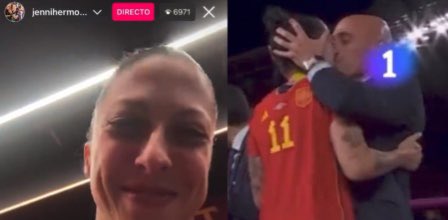 FroilLannister's tweet photo. Los hechos son los siguientes. 

1) En la celebración del Mundial de fútbol, Rubiales le da un pico a Jenni Hermoso. El hecho en sí es reprobable, porque no parece apropiado ni correcto que un superior jerárquico le dé un beso a una jugadora en esas circunstancias.

2) En las horas posteriores, el beso no parece importar a la protagonista ni a las jugadoras, que se lo toman como un tema de broma: se graban en directo comentándolo y riéndose. Incluso cuando aparece Rubiales y anuncia su boda con Jenni en Ibiza, todas sueltan una carcajada y siguen con las risas y los cánticos. En la televisión se habla del tema como una anécdota, que algunos, incluso, califican casi como entrañable. Existen fotos, parece ser, de Jenni mostrando con una sonrisa la foto del beso. Las jugadoras, según personas del autobús, gritaron en el mismo: “Rubiales, queremos otro beso”.

3) Al día siguiente, salen Irene Montero y cía y denuncian que se trata de un acto machista de agresión sexual. Las jugadoras, que hasta entonces se lo habían tomado con humor, guardan un silencio absoluto. Rubiales le pide a Jenni Hermoso que haga un comunicado conjunto, pero ésta se niega y permanece en silencio mientras se va de vacaciones a Ibiza tras la celebración. Poco después indica que lo que diga su sindicato Futpro será su opinión.

4) El ataque de medios y políticos, junto a las amenazas de cese y peticiones de que dimita Rubiales va en aumento. Llega la junta extraordinaria de la RFEF, donde Rubiales entona, con el aplauso de los asistentes, el “NO VOY A DIMITIR”. Los ataques del gobierno y, ahora sí, todas las jugadoras se multiplican, con renuncias a volver a la Selección y la intervención incluso de la Fiscalía. La FIFA, actuando como un órgano judicial extranacional, ordena a Rubiales que no se vuelva a comunicar con Jenni Hermoso y le cesa como Presidente. A partir de ahí, todos los apoyos de Rubiales le abandonan aparentemente.

5) El sindicato Futpro, que ha tenido una participación decisiva y se ha reunido a posteriori con Yolanda Diaz, está dirigido, entre otras, por dos de las jugadoras que renunciaron a la Selección por no echar a Vilda, seleccionador, protegido de Rubiales. Es también una de los actores principales en la negociación con la Liga Femenina, donde están pidiendo mejoras salariales y que en la actualidad está atascado.

Juzgad vosotros si el escándalo es un ejercicio de interés político y al mismo tiempo una posible medida de presión por las diversas negociaciones que se está produciendo en diversos frentes o, simplemente, un acto de repulsa por la actuación del impresentable de Rubiales.