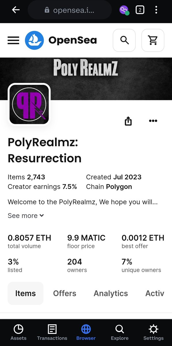 Simply_K92's tweet image. #PolyRealmz 🟪💎💪

We are Pushing against all the odds!

#PUSHINGPURPOSE