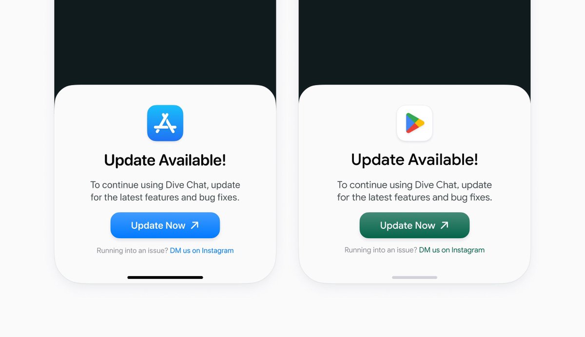 Bottom sheet update notification by <a href="/GregSarafian/">Greg Sarafian</a>