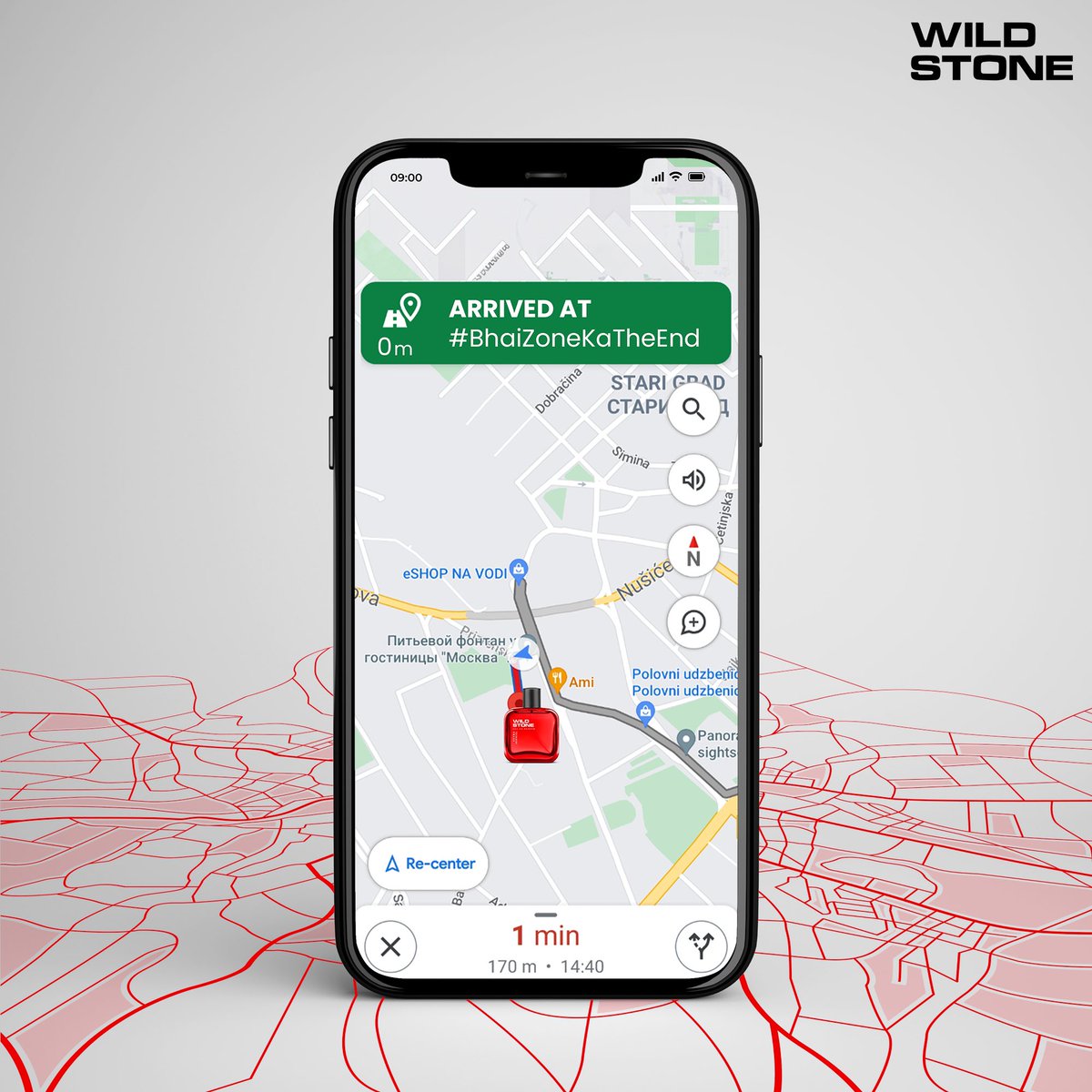 WildStoneIndia's tweet photo. Earliest ETA to #BhaizoneKaTheEnd? Wild Stone!
#BhaizoneKaTheEnd
Get yours today. Visit the link in bio.
#WildStone #GoogleMaps #DestinationGoals #NotYourBro #Enroute #ScentOfAMan #NewZoneUnlocked #BhaiZone #LogTohNoticeKarenge https://t.co/0CJlU2Vf7e