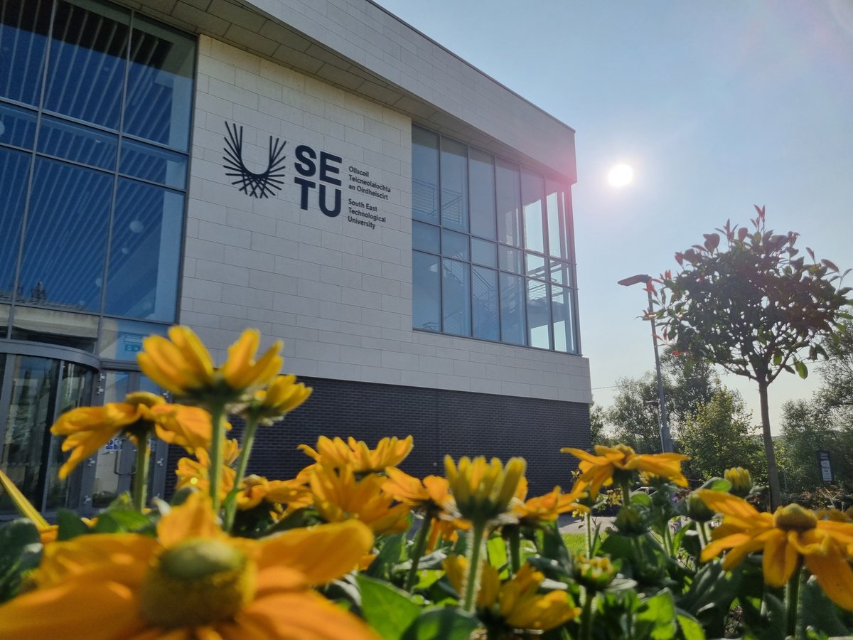 SETU_President's tweet photo. SETU is certainly a hive of industry these days. Keep an eye out for the new conservation areas for our native Irish honey bees @SETUIreland campuses #biodiversity #NativeIrishBees #bees https://t.co/tYiRRheYh7