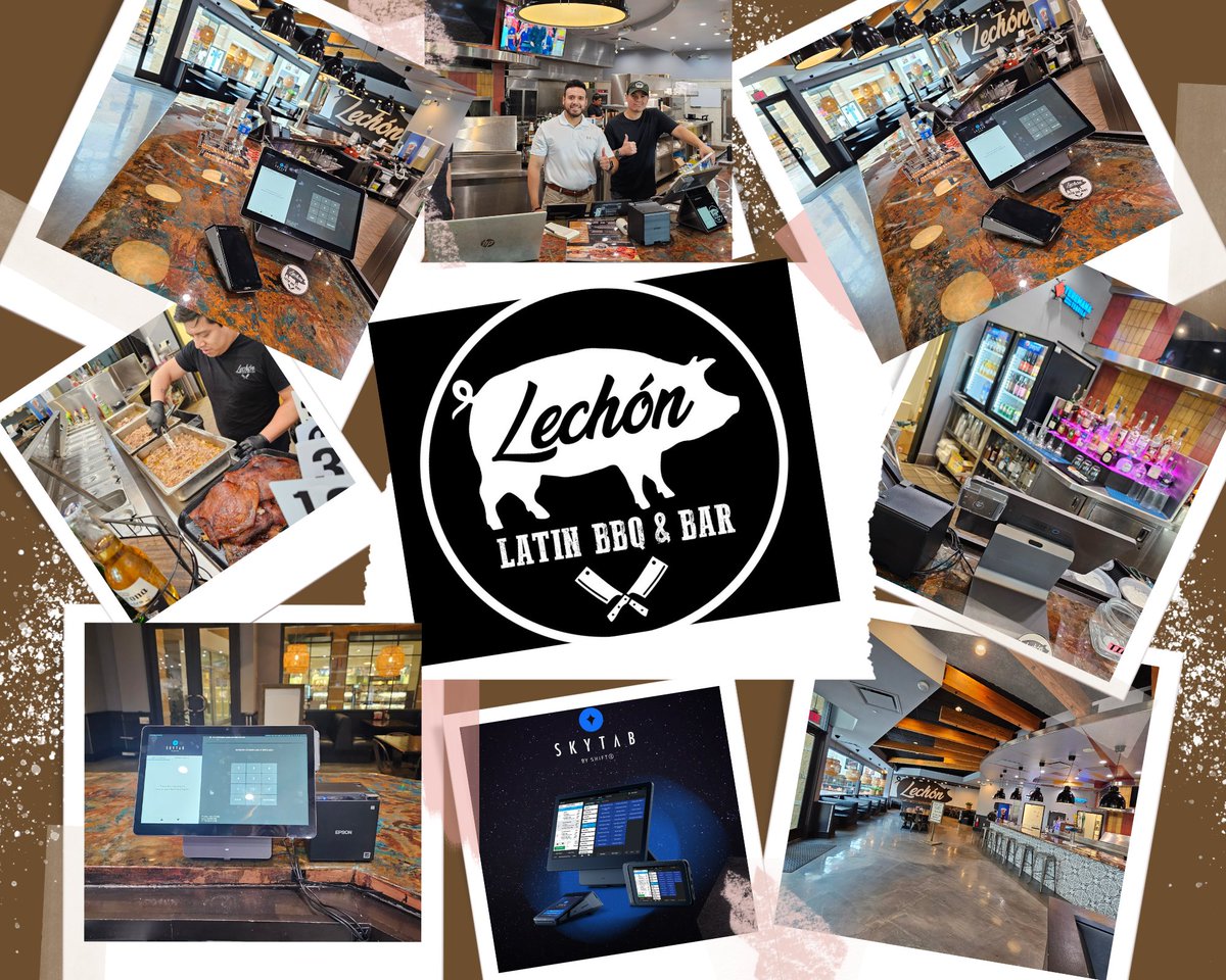 PaulWTyler1's tweet photo. The #SkyTab family is proud to welcome Lechon Latin BBQ and Bar, in Raleigh North Carolina to the Family. @SkyTabPOS @Shift4 #SkyTabPOS #PrepareForLiftOff #Shift4 #TasteTheFuture #Raleigh @visitRaleigh @DowntownRaleigh @RaleighEconDev @raleigh @RaleighGov #LechonLatinBBQ https://t.co/0XfWcbti2Q