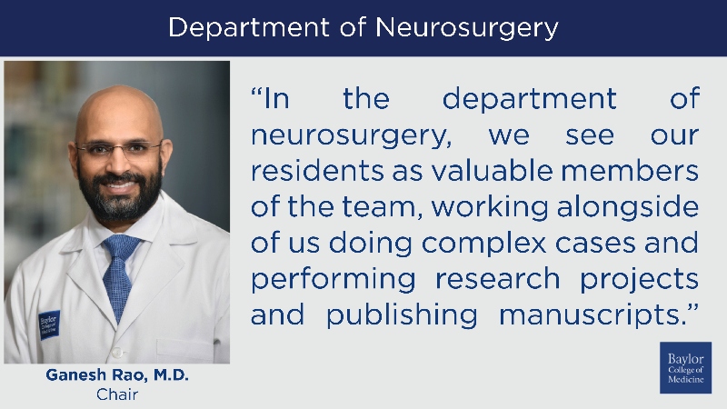 Part of the team🤝 At #BCMNeurosurgery, residents receive hands-on training and the opportunity to work with our team of experts in various #neurosurgical subspecialties, all in the heart of the world's largest medical center. 🎥Learn about our program: tinyurl.com/3ad8b5ek