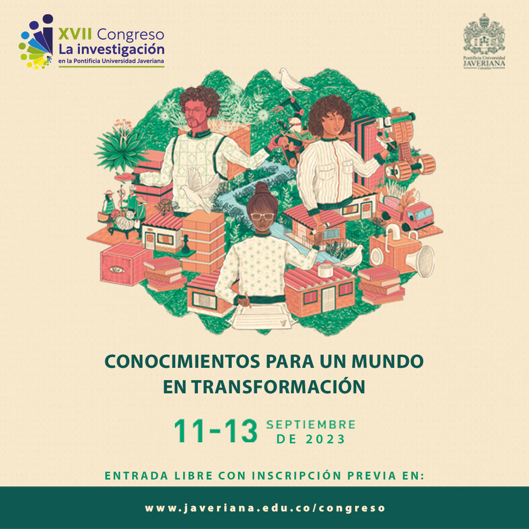 Te invitamos especialmente al #XVIICongresoLaInvestigación en la Pontificia Universidad Javeriana, que se llevará a cabo el 11, 12 y 13 de septiembre. 📌📆
Inscríbete: bit.ly/Congreso_Inves…👩🏽‍💻Consulta la programación: javeriana.edu/congreso ¡Te esperamos!