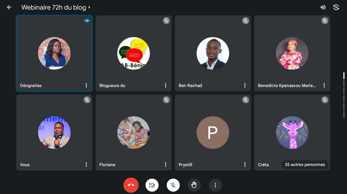 EmmanuelGanse's tweet image. &quot;Militer à l’ère du numérique, c’est aussi courir le risque du cyberharcèlement&quot; @DassiMehou 
Cc @ab_benin
#blogday2023 #72hdublog