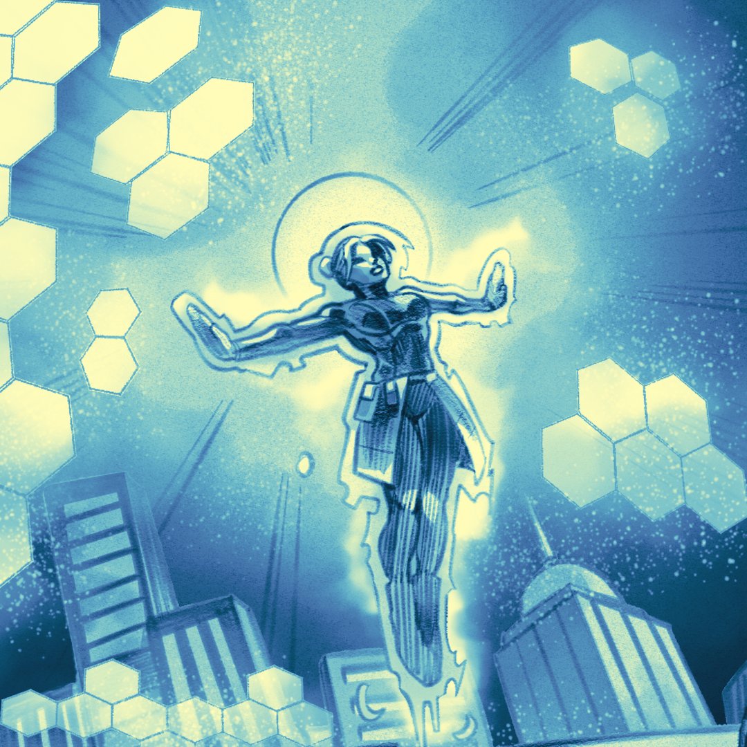 HeroConcept's tweet photo. Legendary Stronghold Officer Stellar is one of the main heroes in #MayhemBrawler2: Best of Both Worlds. ✨
In the Clover Residence Outbreak, Stellar bravely created a protective shield to prevent the epidemic from spreading. However, her selflessness comes at a price. https://t.co/DEHrsSnWYk
