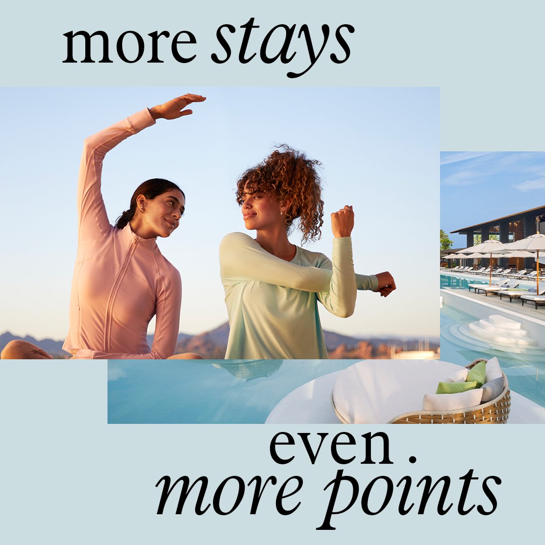 MarriottBonvoy's tweet photo. 🚨 Attention, members 🚨 Get 1,500 bonus points for each stay and an additional 3,000 bonus points for every 3 Marriott Bonvoy brands you try. Registration ends 11/22: https://t.co/gVX1hx0Evo https://t.co/zOL0OmxJCF