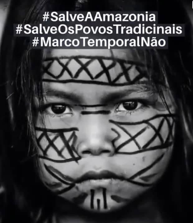 #DemarcaçãoéDemocracia #MarcoTemporalNão #AmazôniaLivredeGarimpo