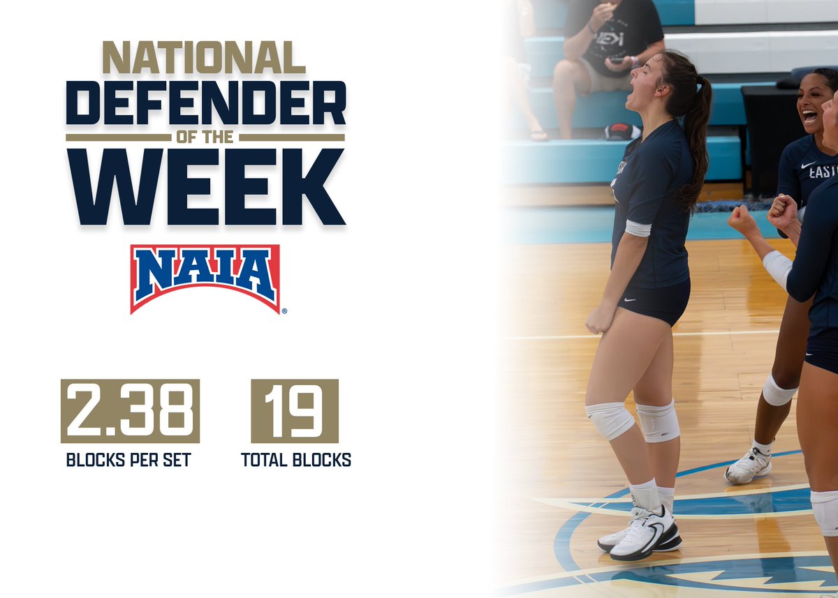 𝙉𝘼𝙄𝘼 𝘿𝙀𝙁𝙀𝙉𝘿𝙀𝙍 𝙊𝙁 𝙏𝙃𝙀 𝙒𝙀𝙀𝙆!

Freshman Mylie Mills has been named Defender of the Week by the NAIA after her impressive performance this weekend at the Magic Island Hawaii Classic!