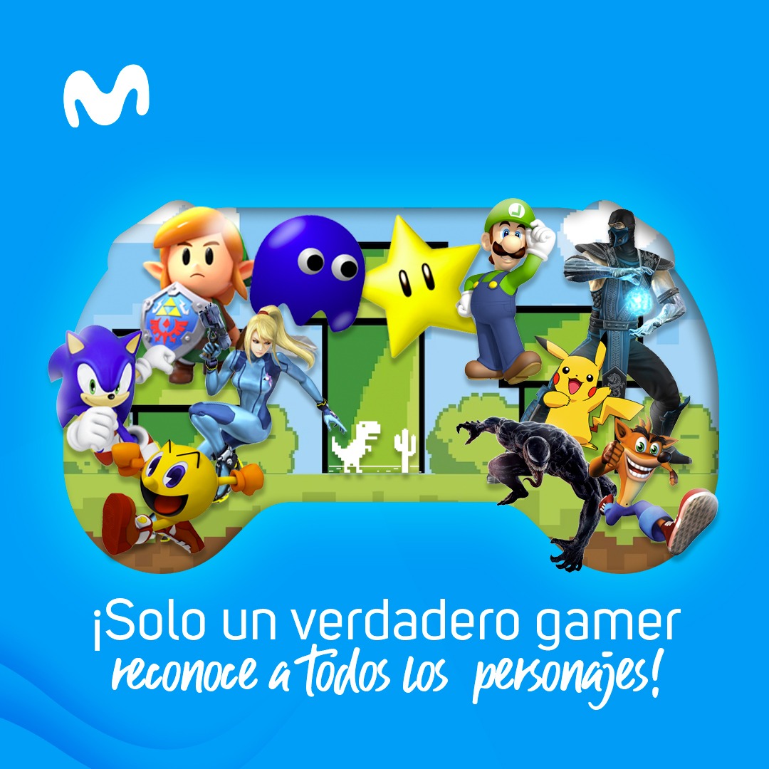 Hoy es el #DíaDelGamer y por eso te retamos a identificar a tus personajes favoritos.

¿Cuánto han significado en tu vida?