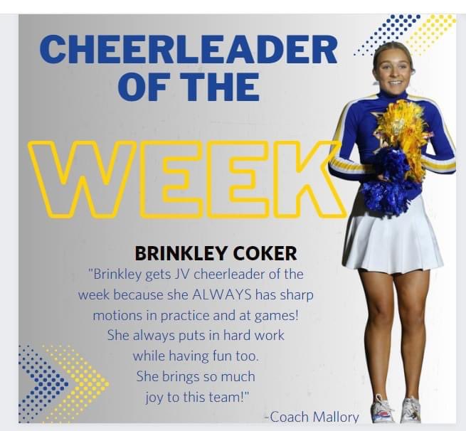 FrenshipHSCheer's tweet photo. CONGRATS TO OUR CHEERLEADERS OF THE WEEK!
Huge shoutout to
Varsity π£ Jeremiah
JV π£ Brinkley
Freshman π£ Kelsey
Way to set the tone for Week 1!
#FRFFTPFTS #WeAreFrenship #ShipCheer2023 #FHSCheerleaderOfTheWeek1 https://t.co/UKI0E9Ig1B