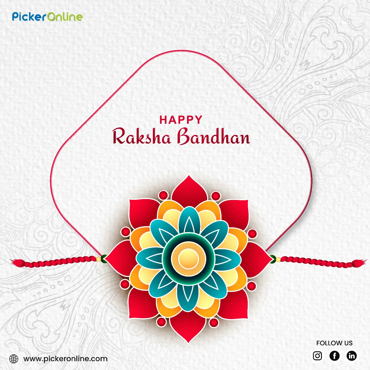 PickerOnline's tweet photo. Happy Raksha Bandhan to all, celebrating the cherished bond between siblings. 

🎉🌟 #RakhiLove #SiblingBond" https://t.co/Jy1OFu12xT