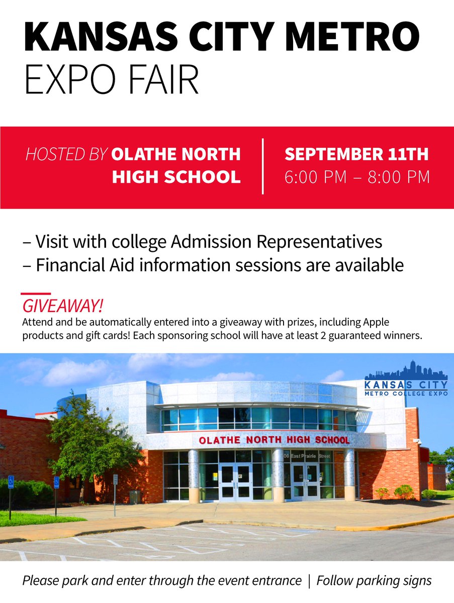 PSA: Olathe Public Schools will host several events to help high school students prepare for post-secondary success. All events are open to high school students and their families across the district. Anyone wishing for more information should contact the counseling office at