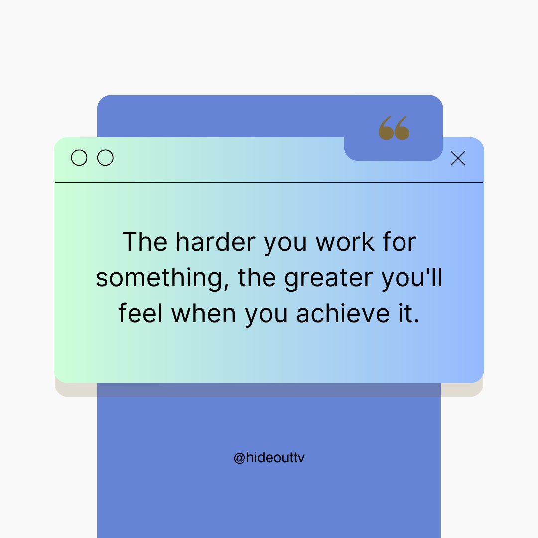 PixelPointTV's tweet photo. Dream big, work hard, and watch your achievements shine brighter than ever. The harder you work for something, the greater the victory. Keep pushing forward! 💪🏻

#HideoutTV #HardWorkPaysOff #AchieveYourGoals #QOTD https://t.co/jf3Vr1pt6X
