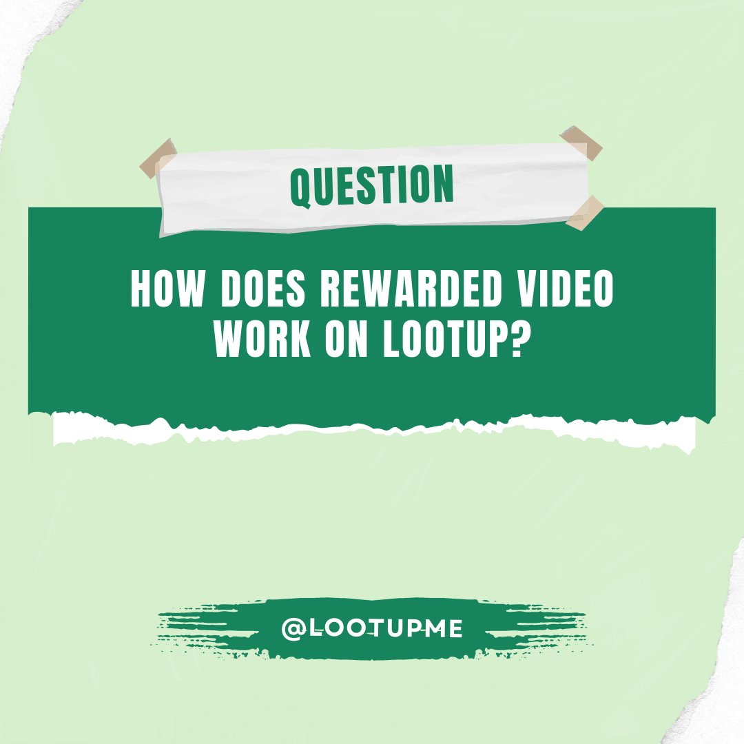 LootUpMe's tweet photo. Curious about how Rewarded Video works on Lootup? 🤔 Check out the link to discover the details! https://t.co/avN0OwG1hN

#Lootupme #RewardedVideoExplained #LootupEarnings #RewardsPlatform https://t.co/aEHTRKuMDW