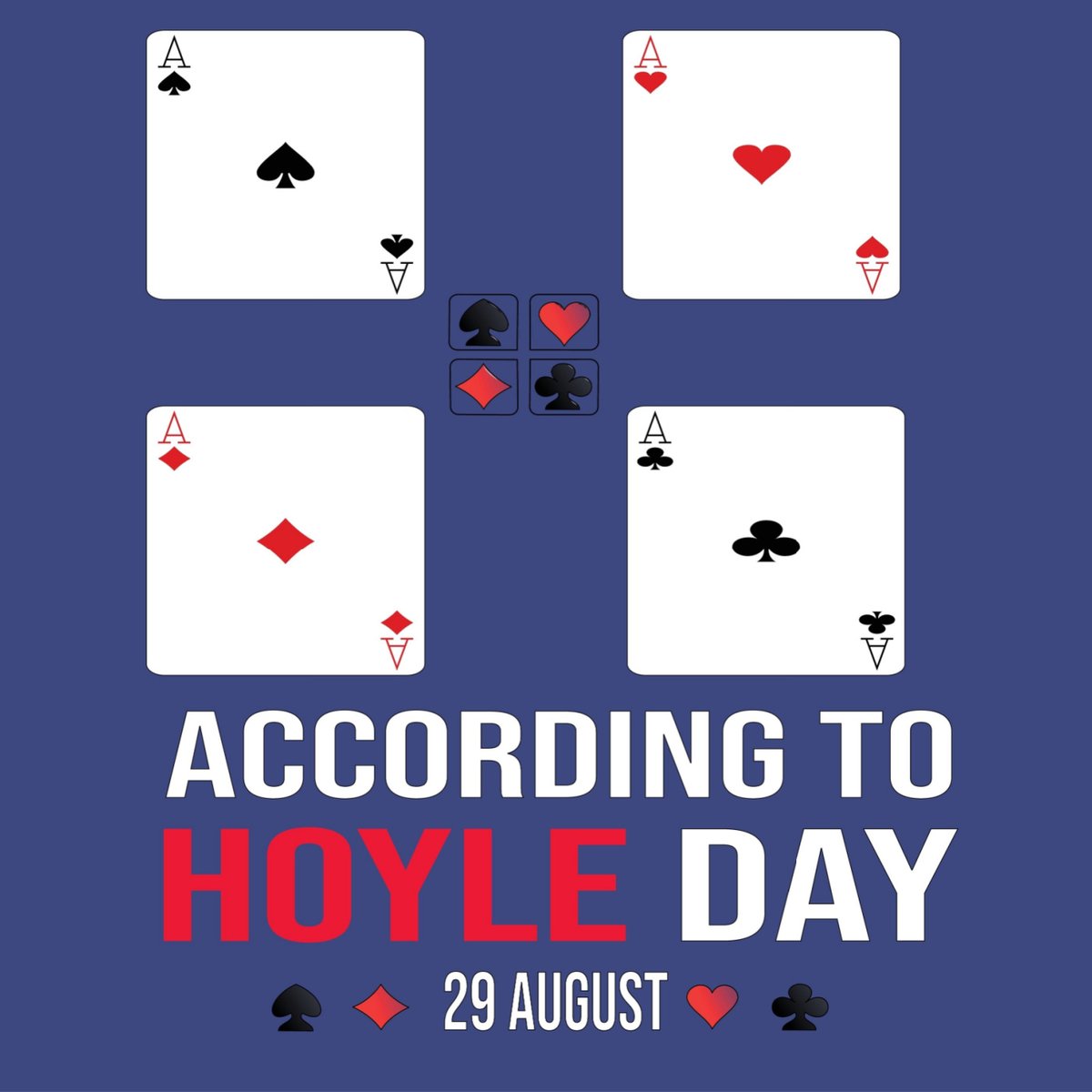 STEMFuse's tweet photo. It's According to Hoyle Day! Edmond Hoyle was a lawyer by day but is best known for codifying the rules for many board games — Referring to the rules of games Hoyle had established — “According to Hoyle…,” indicating that the rule is set in stone. #AccordingToHoyleDay #CardGames https://t.co/LbFDFUMvKP
