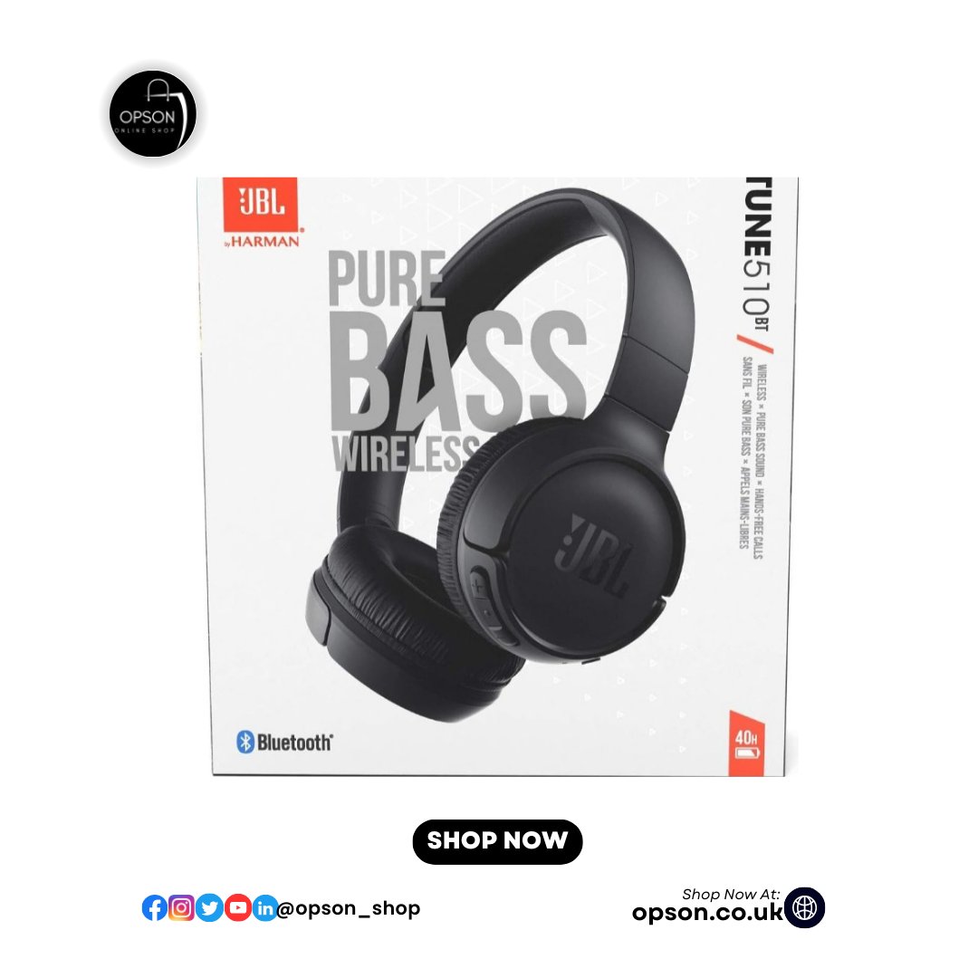 opson_shop's tweet photo. JBL Pure Bass Sound Wireless on-ear headset selling at a  discounted price. Up to 40 hours battery life and speed charge. Shop Now! #opson #opson_shop  #jbl #jblheadphones🎧#jblheadphones #jblheadset #jbltune #jbltune510bt #headsetbluetooth #cheapheadset #wirelessonearheadphone https://t.co/JzZxMi5ifs
