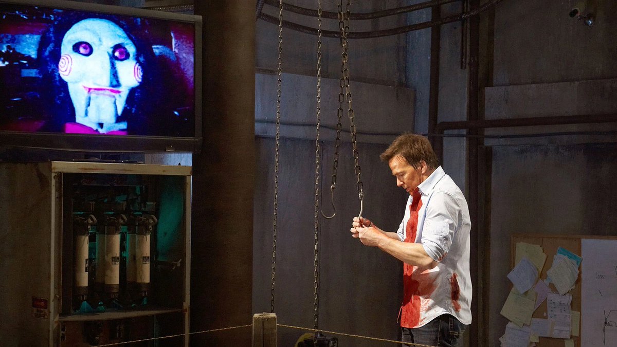 Nessabatchel0r's tweet photo. Miguel watched SAW 3D and thought “I can do that” https://t.co/Ll8YgDG2sR
