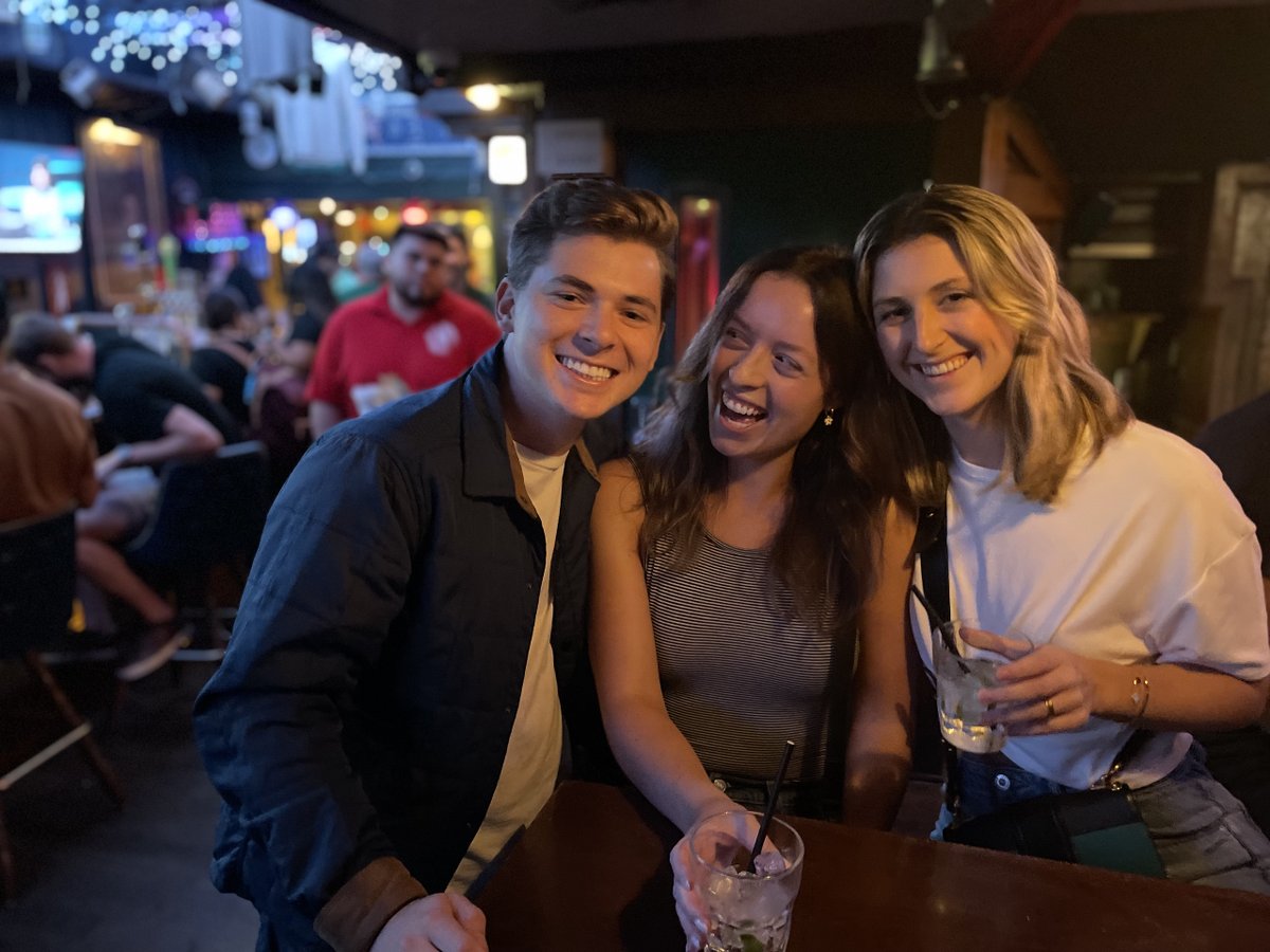 ❓Trivia Tuesday at Butch McGuire's! Powered by #Whaddayaknow? 
Free!!! 🤯 Trivia starts at 7pm - so gather your crew and GET HERE!
.
🌭$8 Hot dogs 
🥃$13.5 Rosemary Bourbon Punch on tap
.
BEST OF ALL... 1/2 OFF Scotch!!!! 🤯🤯