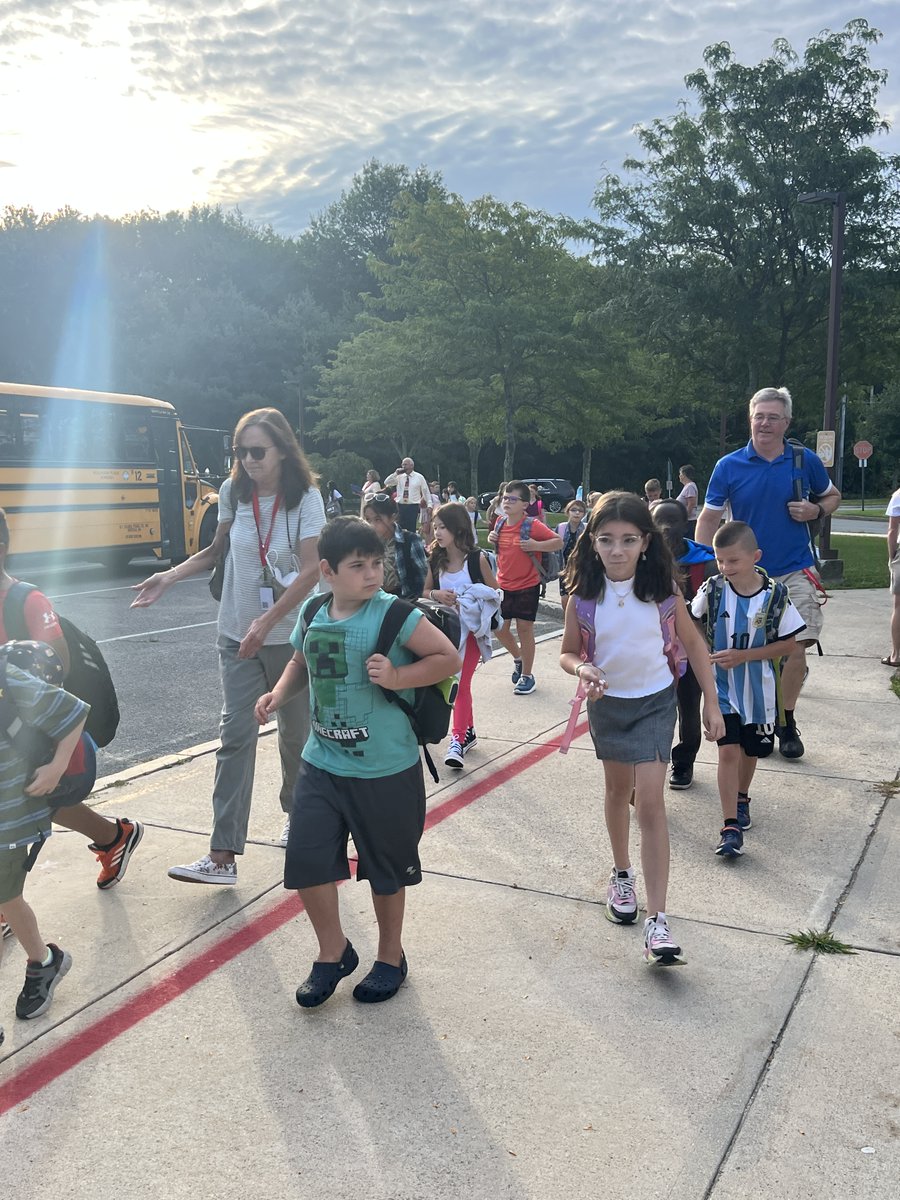 Welcome back to our grade 3-5 students. We missed you! <a href="/FredMillerHPS/">Miller Elementary</a> <a href="/SKustka/">S</a> #HollistonSchoolPride