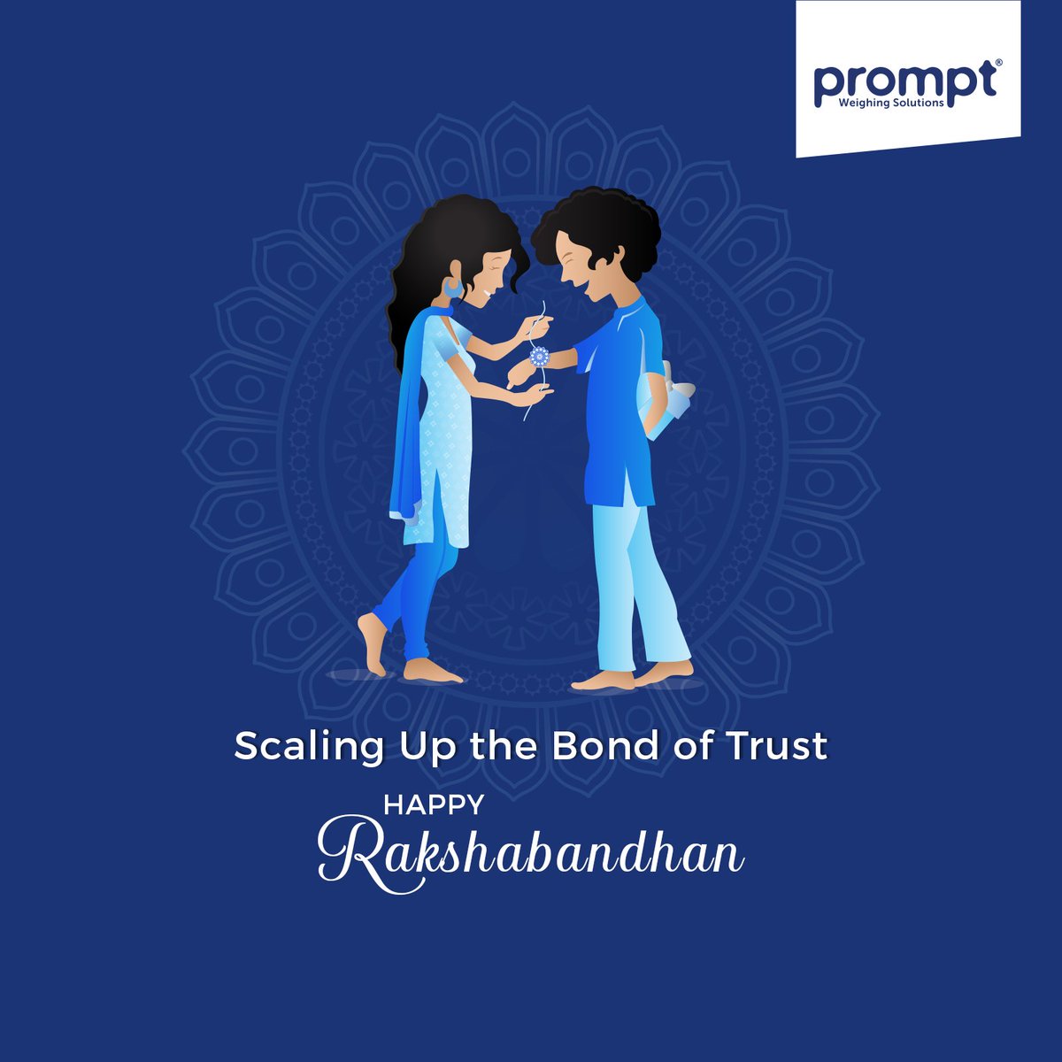 Prompt_Scale's tweet image. As we embrace the essence of Rakshabandhan and the sentiment of scaling new heights of love and trust, Prompt Weighing Solutions extends warm Rakhi greetings to everyone.

#rakshabandhan #rakhi #festival #celebrating #scale #trust #love #bond #prompt