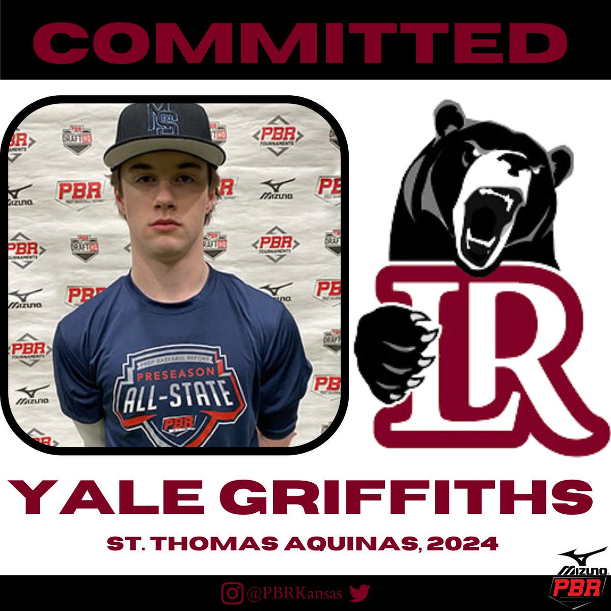 RHP/1B Yale Griffiths (St. Thomas Aquinas, 2024) commits to Lenoir-Rhyne College @YaleGriffiths1 @stasaints_BSBL @Baseball_LR 👤PROFILE: loom.ly/GqI0hXw